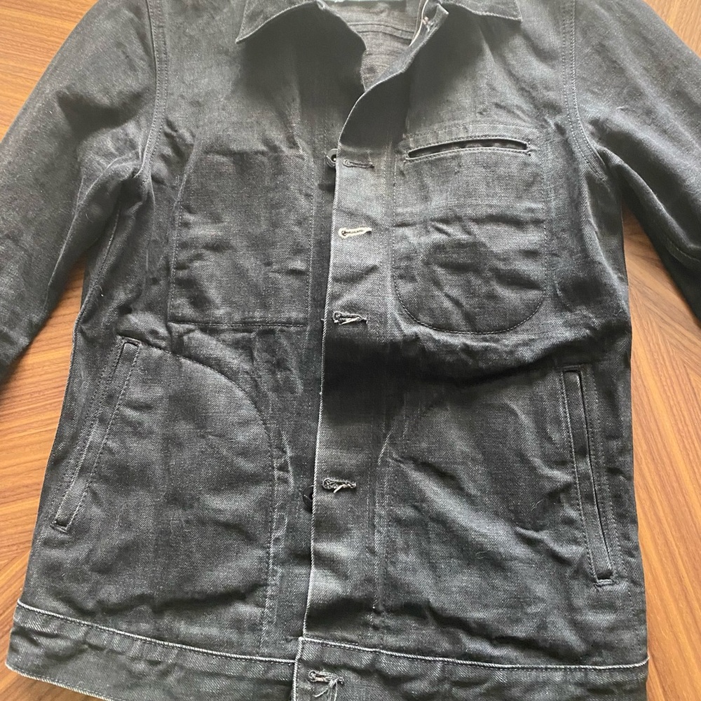 SOLD Mens Rogue Territory Denim Jacket Sz